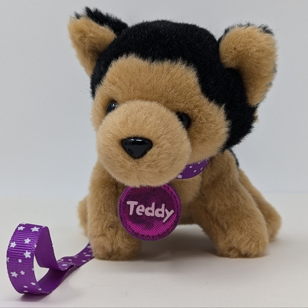 Justice Pet Shop Plush German Shepherd Dog Puppy Leash